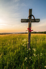 Cross on the hill