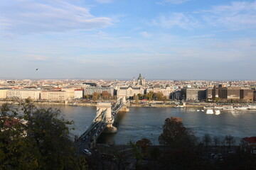 Fototapeta na wymiar panoramic of Budapest