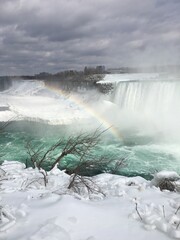 niagara falls in winter