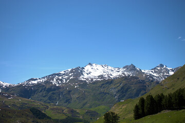 Julierpass in der Schweiz Panorama 27.5.2020