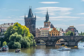 Tuinposter View of Prague © Pavel Cheiko