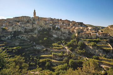 Picturesque Bocairent village, Spain