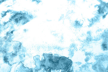 the background image on the canvas with strokes of paint
