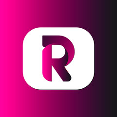 R logo design images,photo & vector