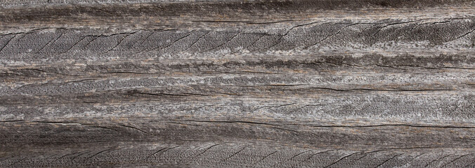 Naklejka premium texture of old wood plank surface background 