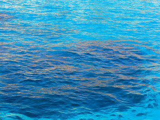 Blue transparent background photo sea water