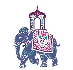 Elephant, festival , Jaipur, Royal Rajasthan, India, Asia	