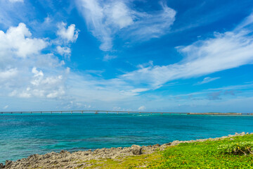 沖縄　池間島の海