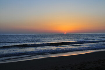 Sunset at El Palmar, Costa de la Luz, Vejer de la Frontera, Andalusia