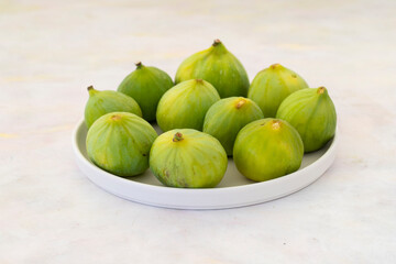 figs on a white background