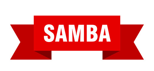 samba ribbon. samba paper band banner sign