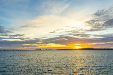 Fototapeta premium 沖縄 宮古島の夕景