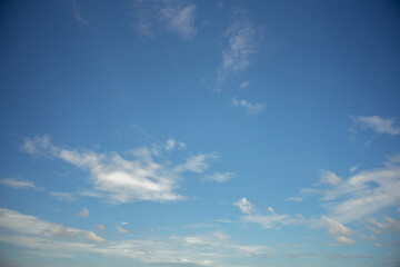 Naklejka na ściany i meble Blue sky with cloud as nature background