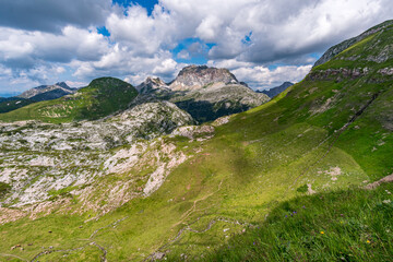 Fantastic hike in the Lechquellen Mountains in Vorarlberg Austria