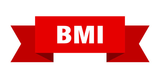 bmi ribbon. bmi paper band banner sign