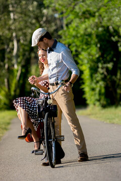 couple amoureux en solex