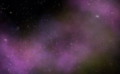 Fototapeta na wymiar Abstract nebulous background with stars. Space background. Stardust. Shining stars. Realistic cosmos, color nebula. Milky Way. Colorful galaxy. Digital art drawing