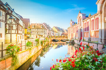 Colmar, beautiful town of Alsace, France