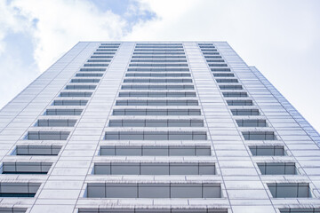 Architecture details Modern Building Glass facade Business background