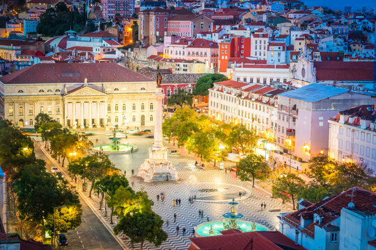 Rossio square, Lisbon