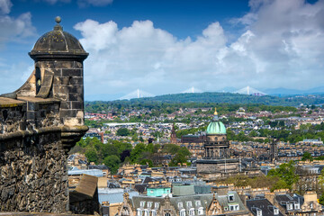 Scenic View of Edinburgh, Scotland
