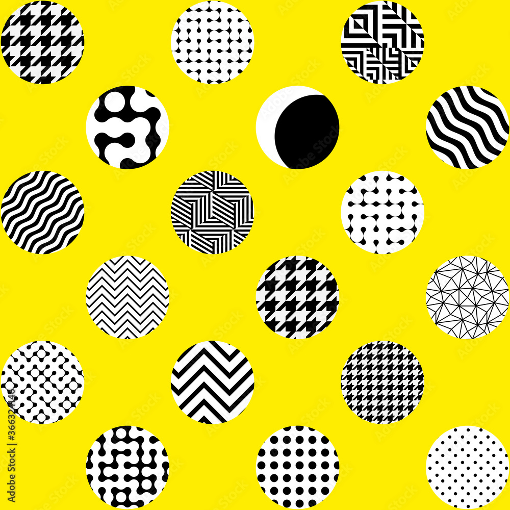 Leinwandbilder geometric abstract pattern in low poly style.