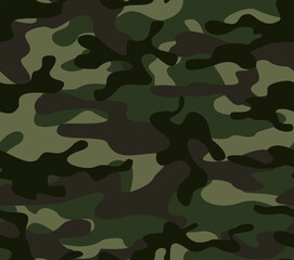 
Green camouflage military pattern vector background modern