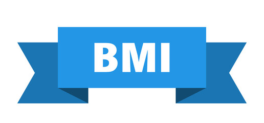 bmi ribbon. bmi paper band banner sign