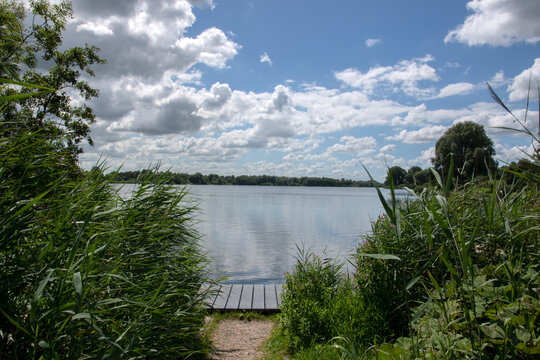 Gaasperplas Lake At Amsterdam The Netherlands 20-7-2020
