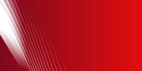 Modern abstract geometric red curve wave lines presentation background