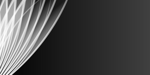Abstract black and white elegant background
