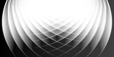 Obraz premium Abstract modern black white lines background vector illustration presentation design. Suit for business, corporate, institution, conference, party, festive, seminar, and talks.