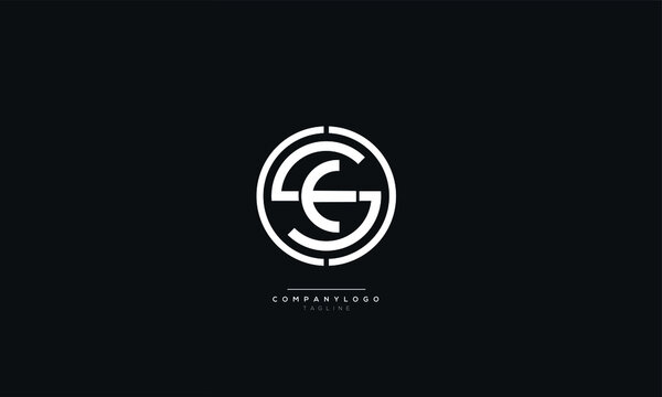 ESO Letter Business Logo Design Alphabet Icon Vector Symbol
