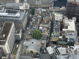 Fototapeta premium Ariel view of London