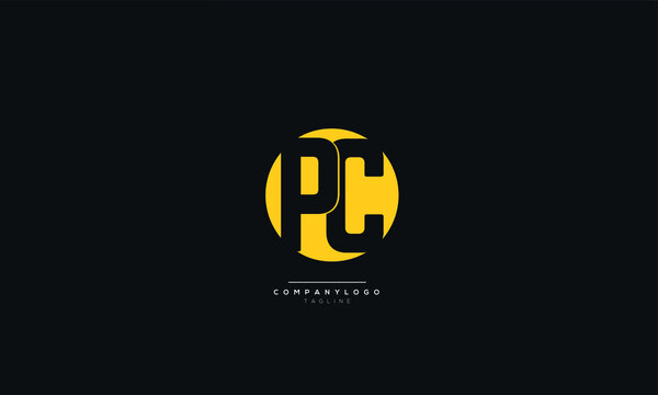 Letter PC Business Logo Design Alphabet Icon Vector Symbol