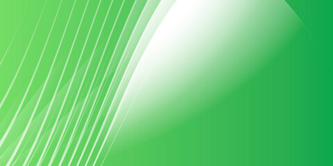 Abstract green wahite curve wave lines pattern eco arrows pattern background