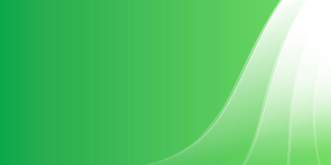 Abstract green white presentation background with dynamic effect. Modern pattern. Vector illustration for design.