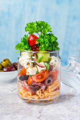Salad in a jar