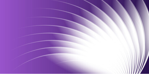 Minimalist purple violet and white gradient abstract background vector design for banner, presentation, corporate cover template and much more