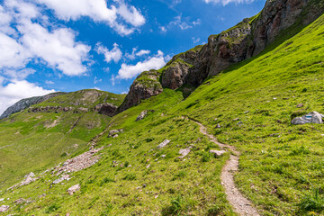 Fantastic hike in the Lechquellen Mountains in Vorarlberg Austria