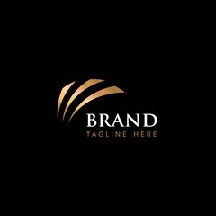 illustration logo vector graphic of abstract light success, good for business financial