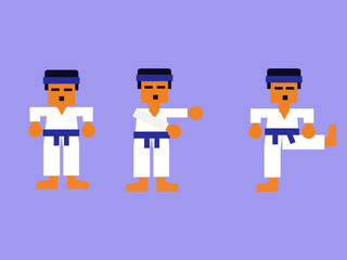 Karate series, sport of martial arts