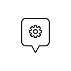 Speech bubble icon. Conversation symbol modern, simple, vector, icon for website design, mobile app, ui. Vector Illustration