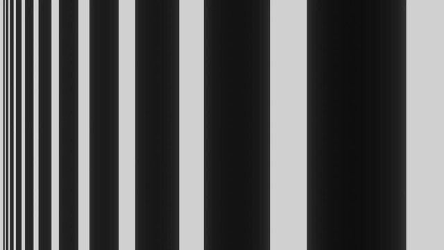 Barcodes up and down lines expand animated background