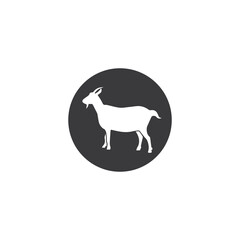 Goat Logo Template vector icon