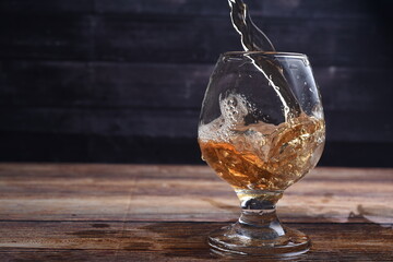 glass of whiskey