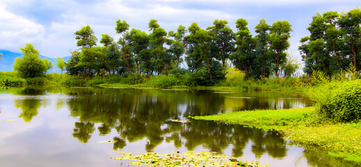 Beautiful view in China