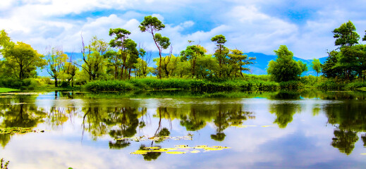 Beautiful view in China