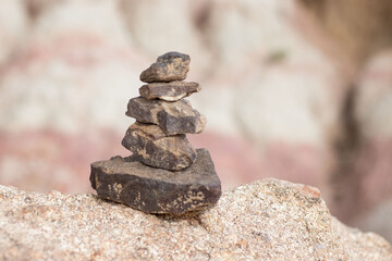 rock cairn
