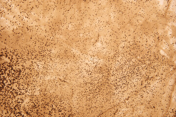 Abstract hand painted background. Art creative background. Grunge brush strokes. Painted with potassium permanganate